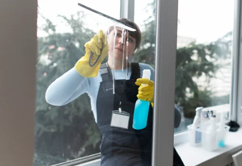 Nettoyage de vitres intérieures et extérieures à Saint-Chamant